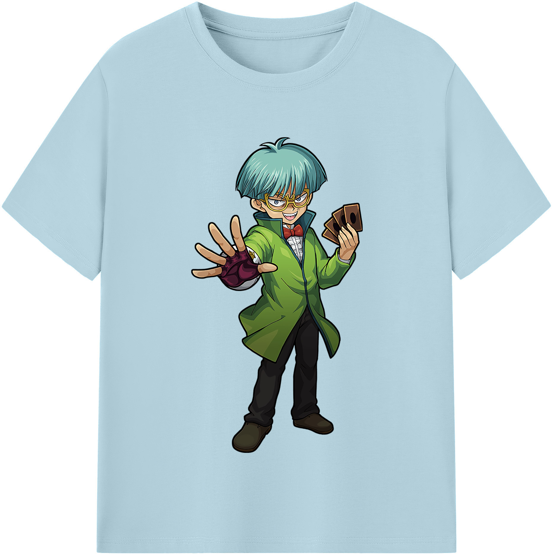 （画像用） 遊☆戯☆王 Yu-Gi-Oh! 綿100％半袖Tシャツ（フロントプリント）